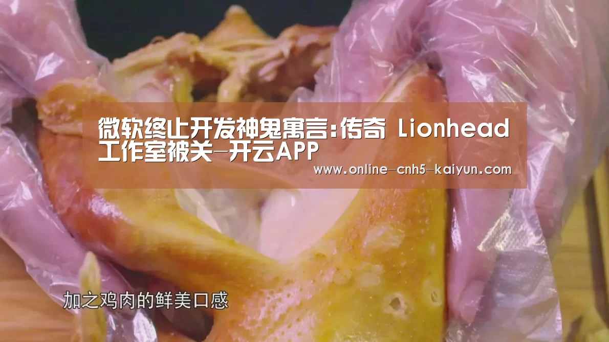 微软终止开发神鬼寓言:传奇 Lionhead工作室被关-开云APP(图3) 开云平台
